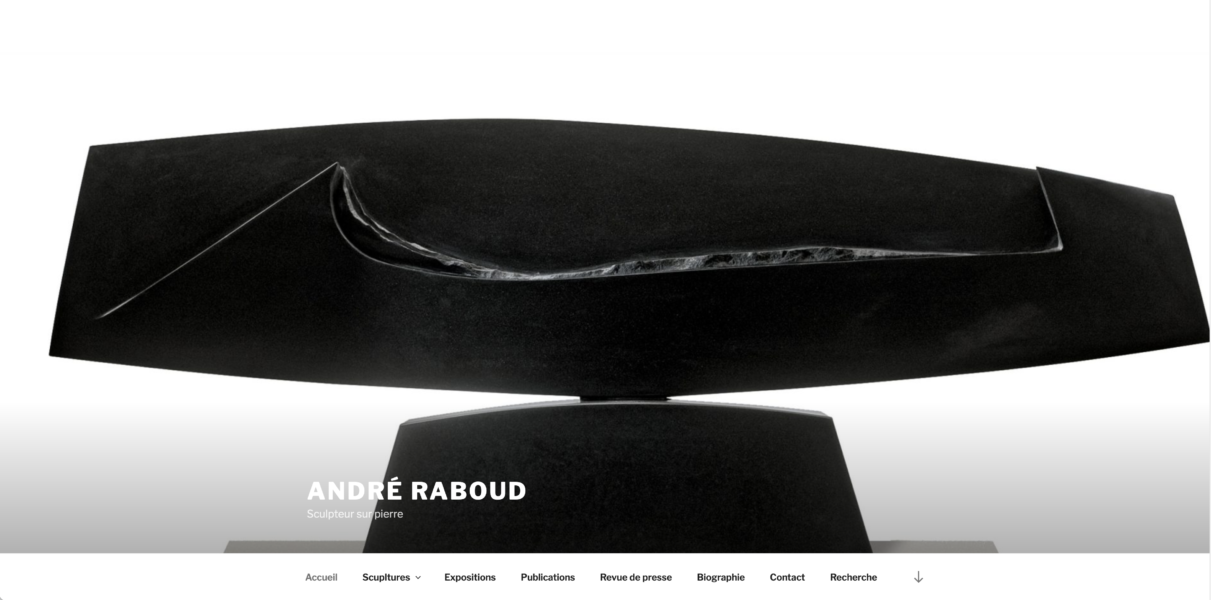 André Raboud, sculpteur