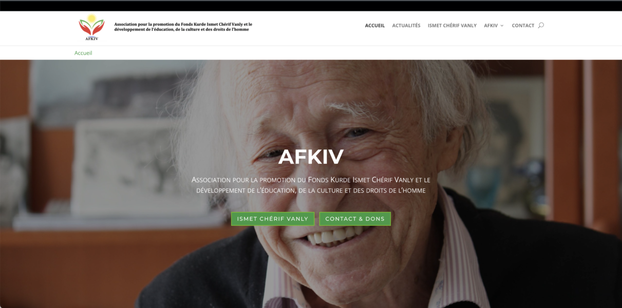 AFKIV  Fonds Kurde Ismet Chérif Vanly